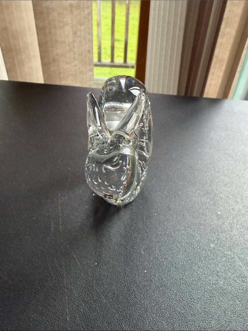 Jasco Clear Glass Snail Figurine - Home Accents
